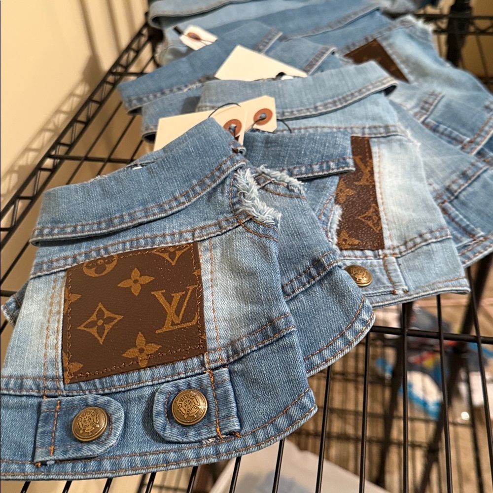 Denim Dog Jacket